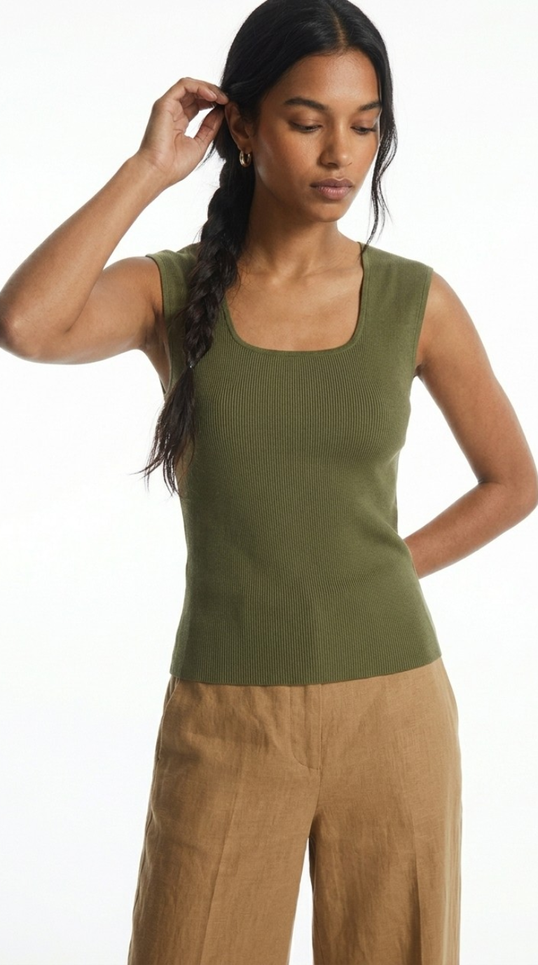 Sillon Ribbed Knit Sweater