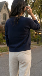 Solstice V-Neck Knit Jumper