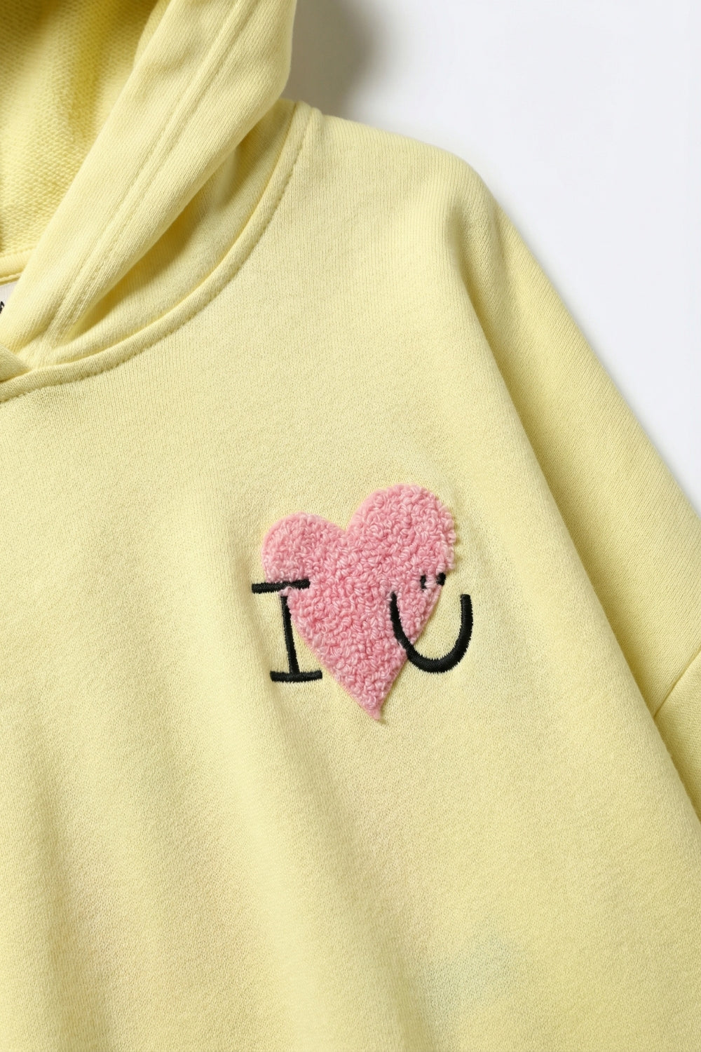 Câlin Bouclé Heart Hoodie
