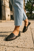Tressage Woven Slip-On Flat