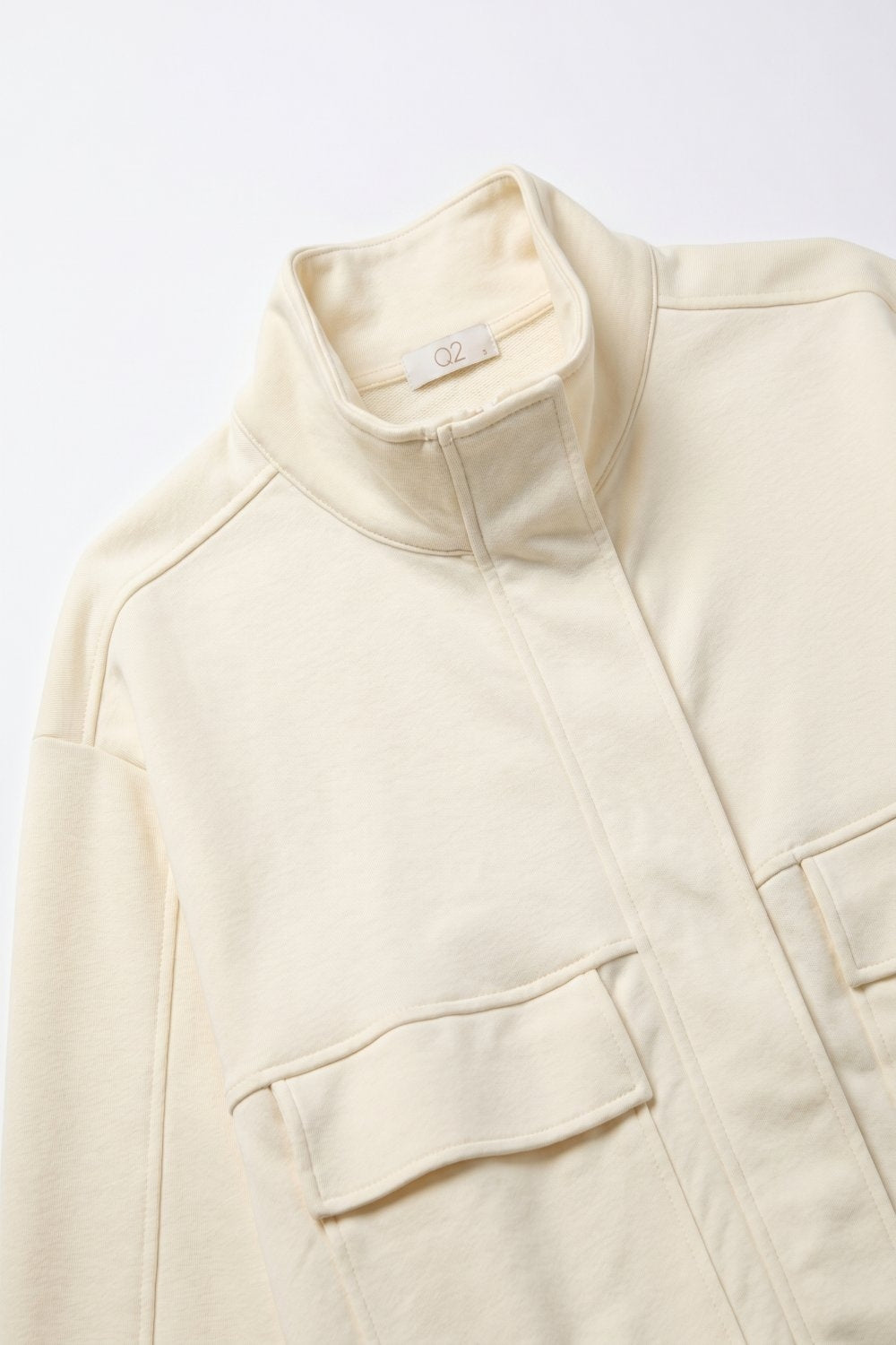 Aviateur Cream Bomber Jacket