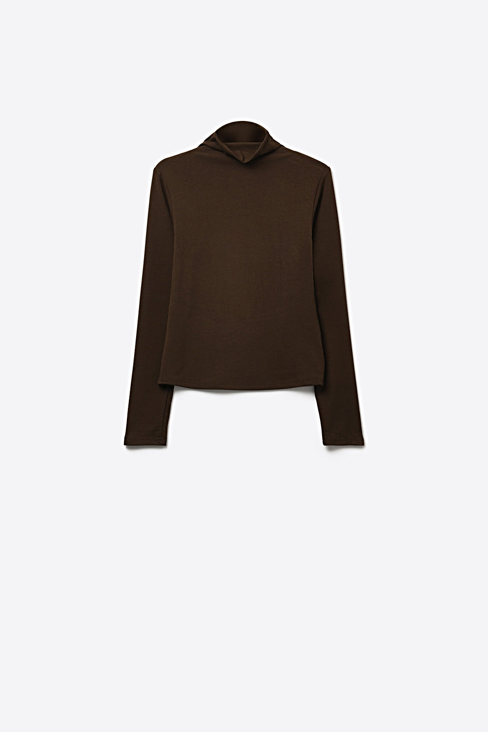 Châtaigne Turtleneck Knit Top