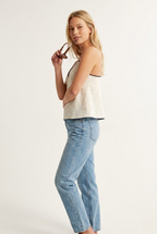 Côte Contrast Trim Cami
