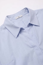 Voilure Oversized Button Blouse