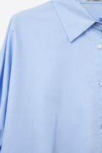 Amplitude Oversized Button Blouse