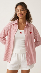 Amour Stripe Shirt & Tank Set