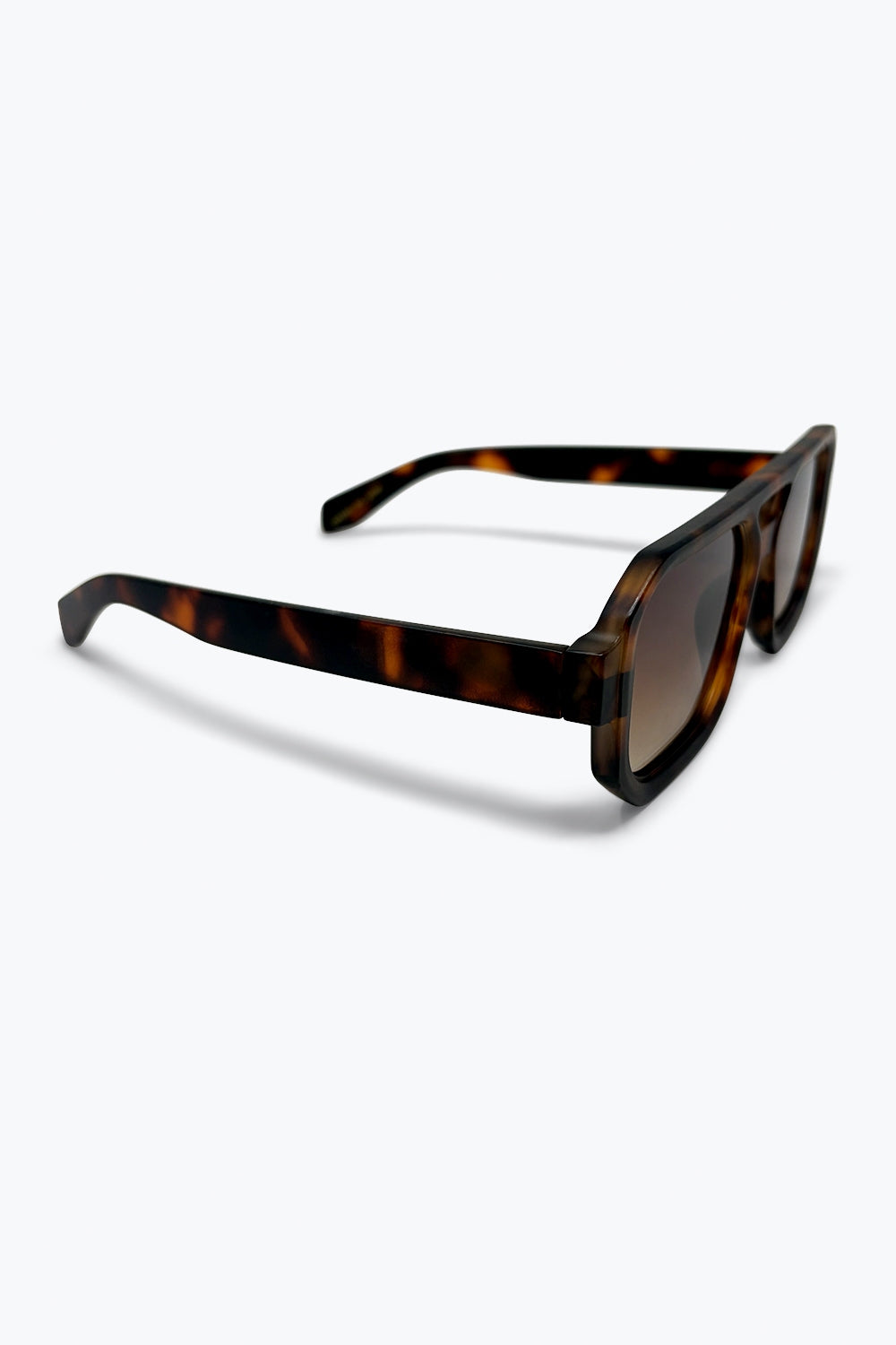 Écaille Tortoiseshell Angular Sunglasses
