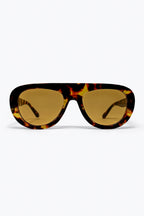 Tortue Amber Lens Rectangle Shades