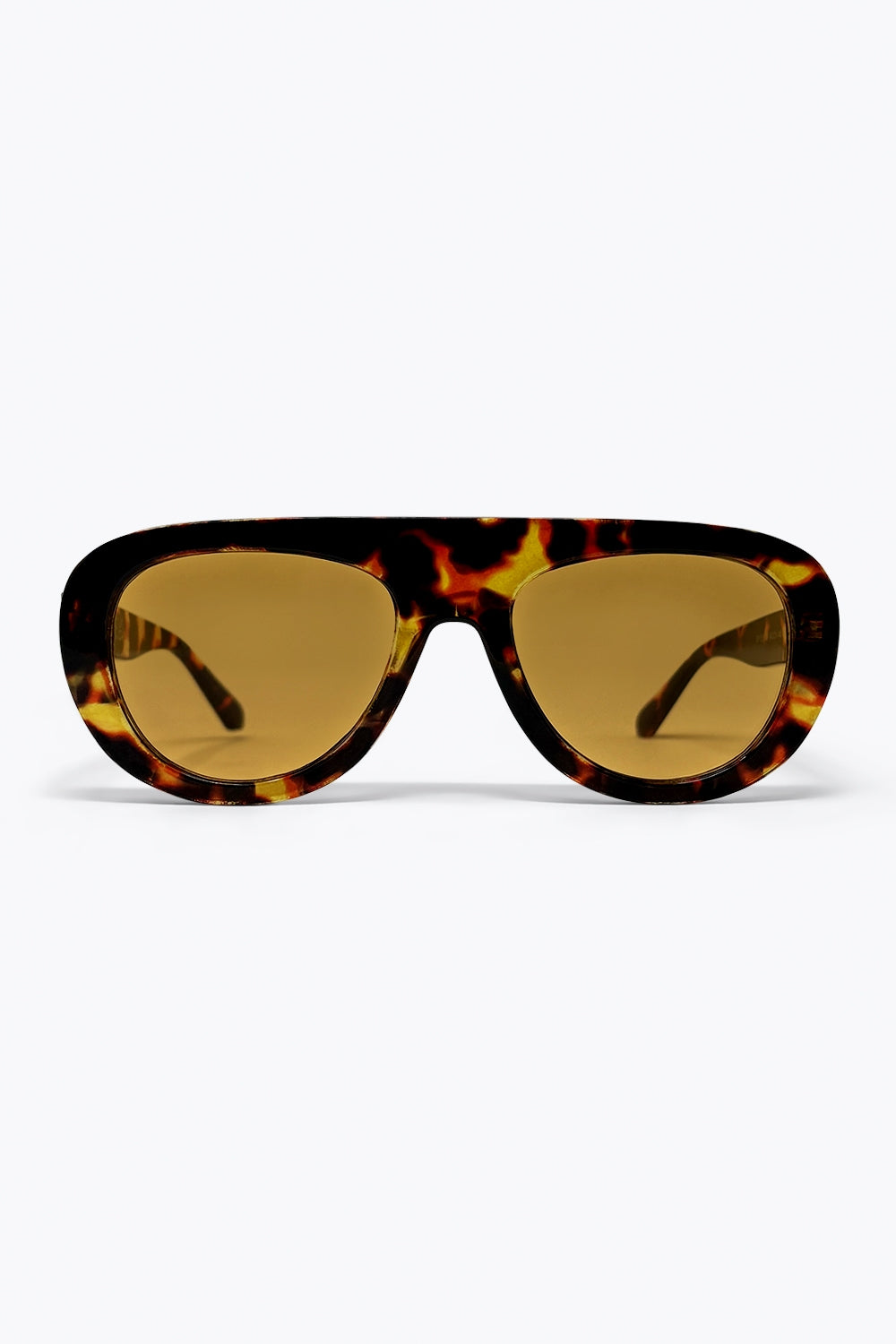 Tortue Amber Lens Rectangle Shades