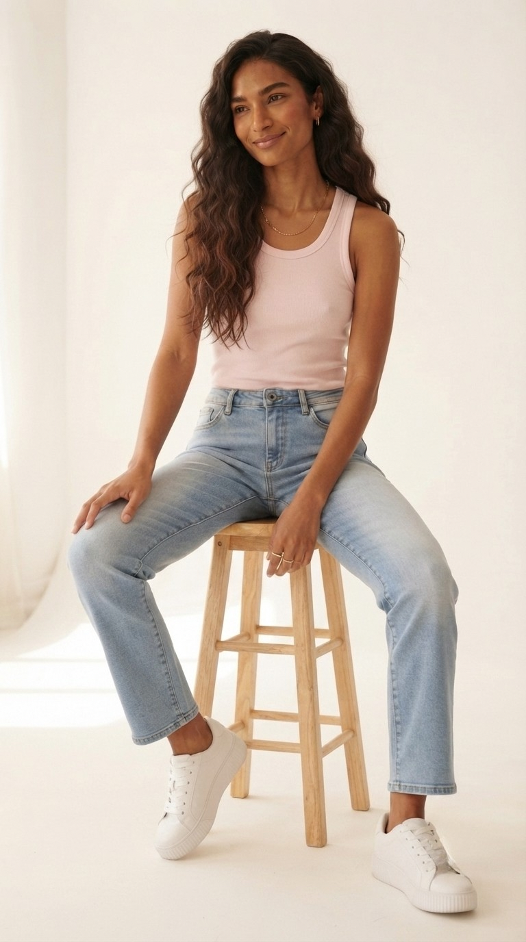 Ligne Straight Leg Jeans