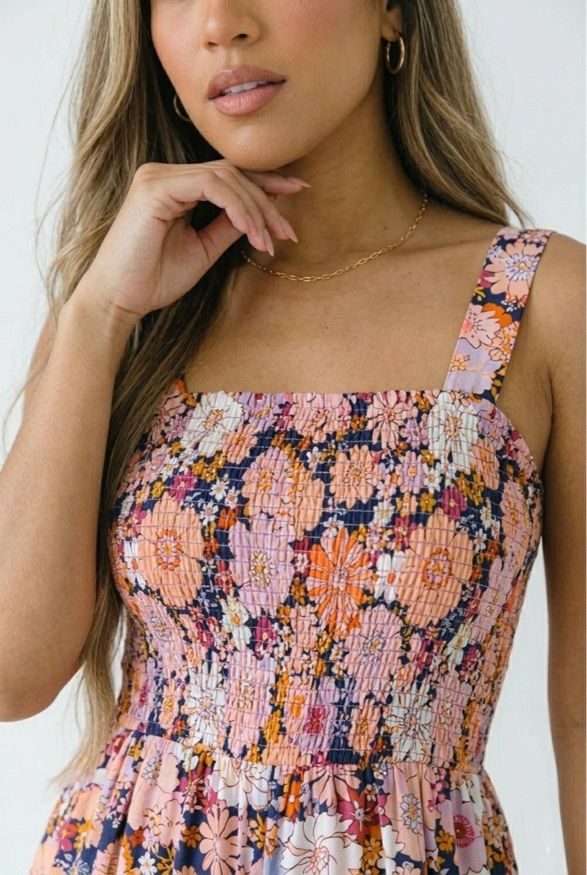 Florale Retro Floral Jumpsuit