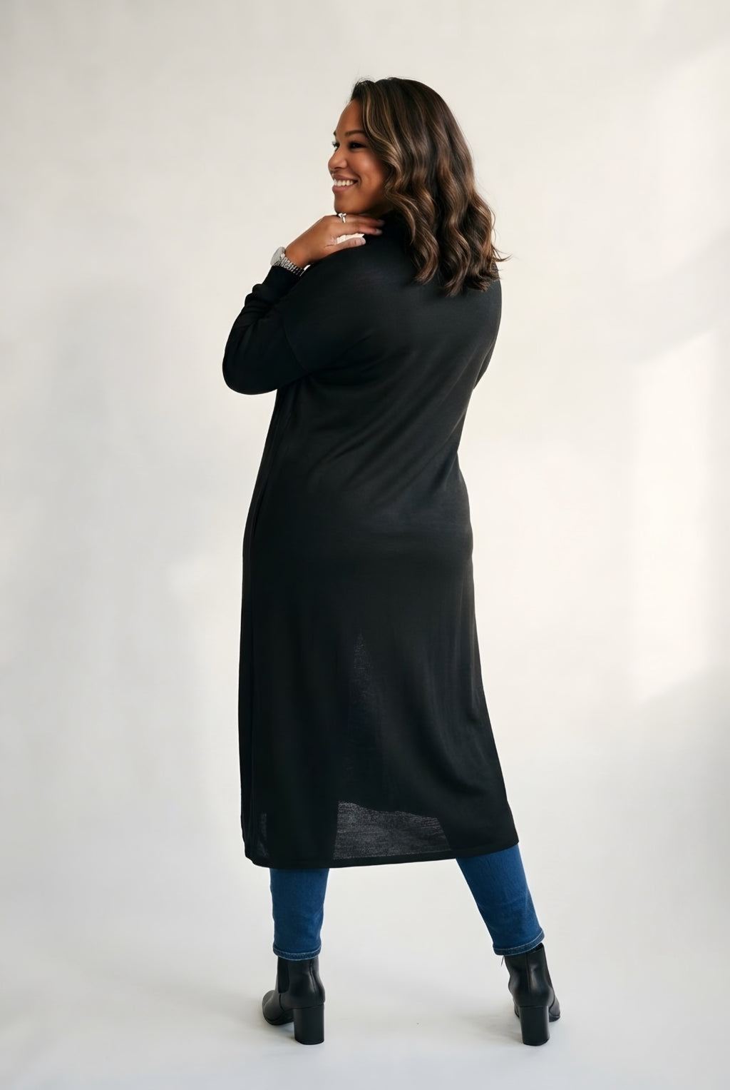 Cité Turtleneck Tunic — Noir