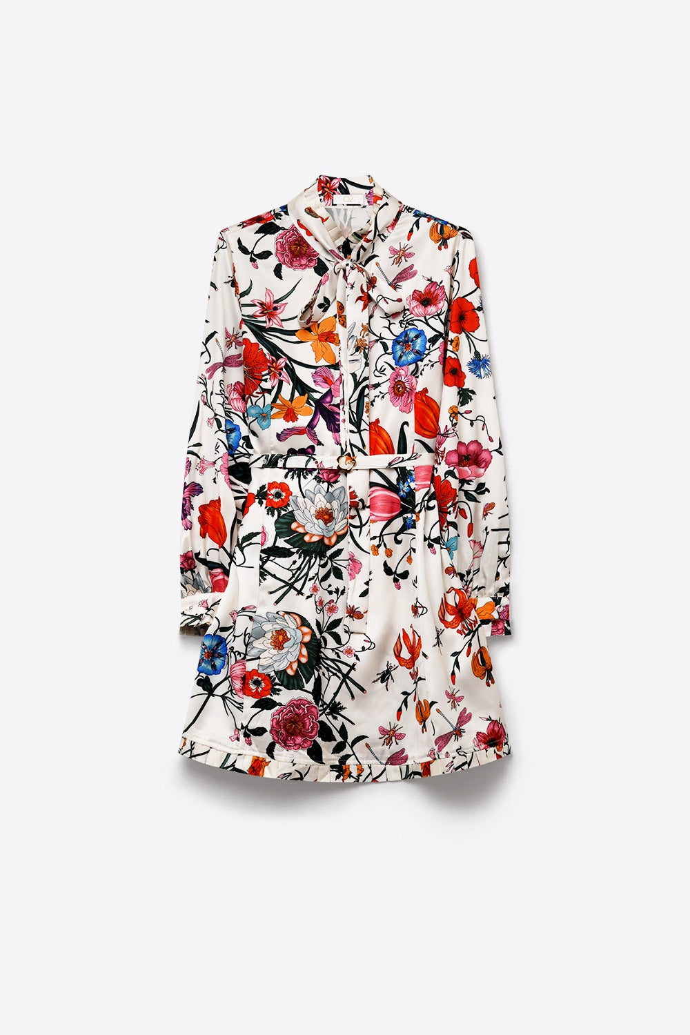 Corolle Floral Belted Mini Dress