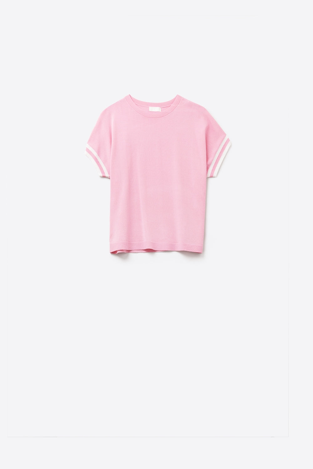 Bande Stripe Sleeve Sweater