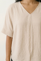 Froissé Dolman Top
