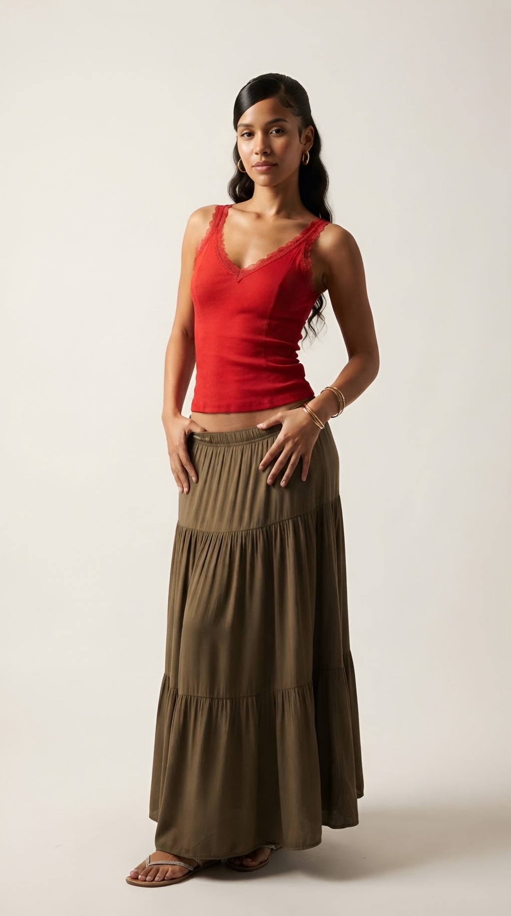 Écume Lace Trim Camisole