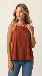 Argile Halter Neck Top