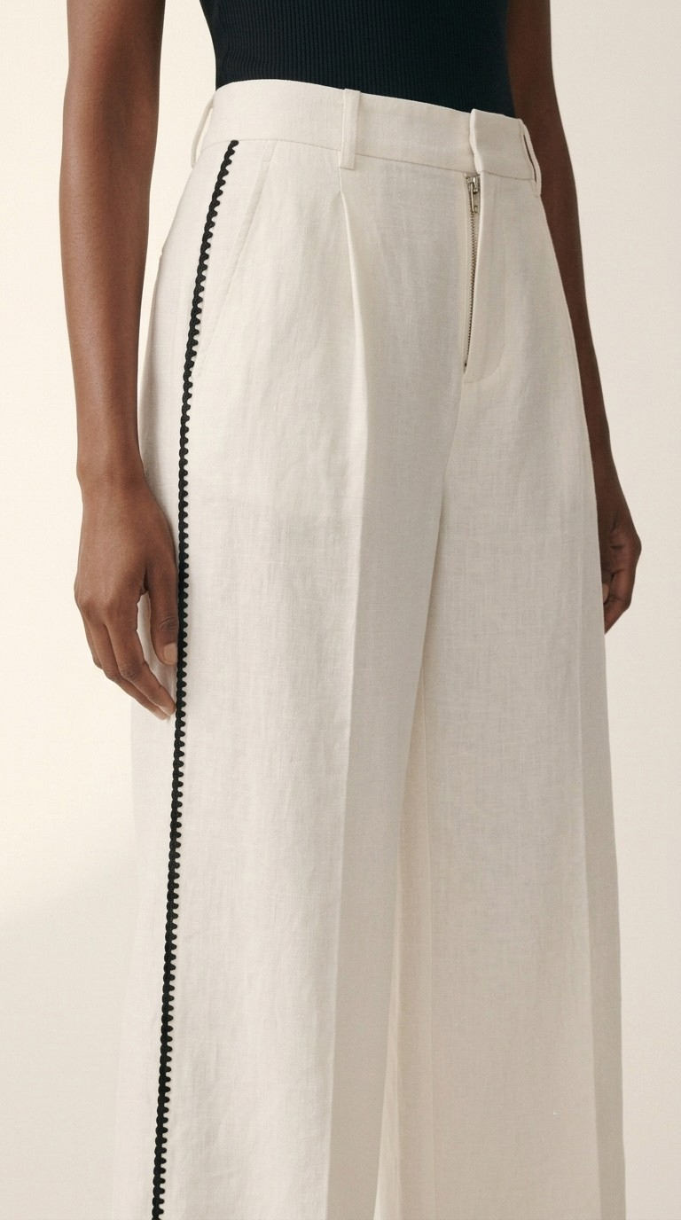 Riviera Wide Leg Trousers