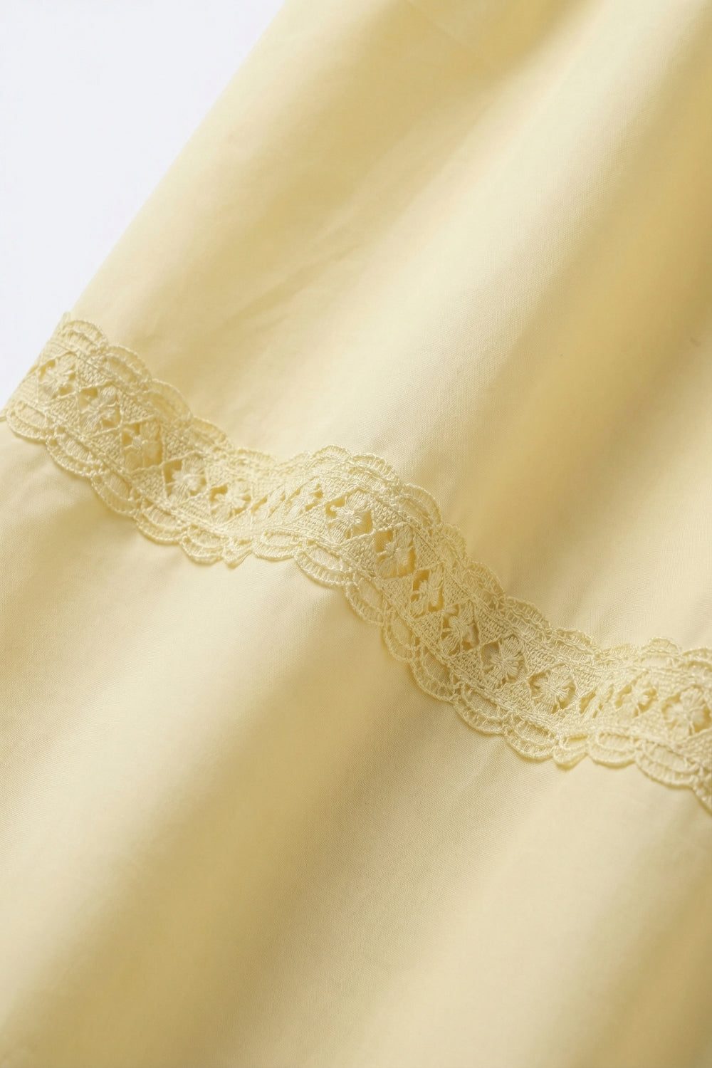 Ficelle Lace Detail Maxi Skirt