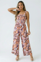 Florale Retro Floral Jumpsuit