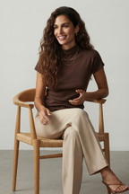 Tournesol Seamless Knit Top