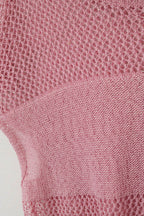Treillis Cap Sleeve Sweater