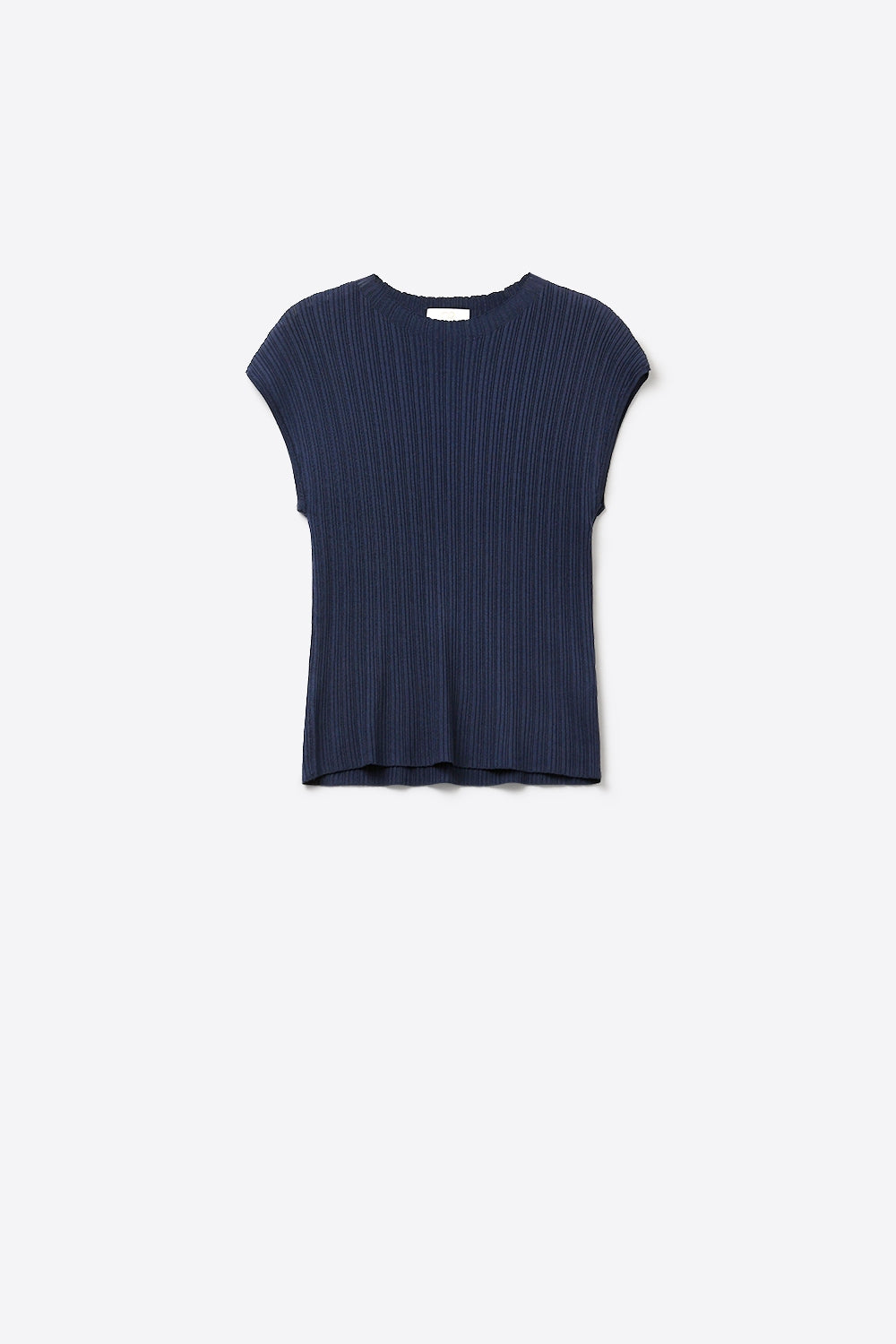 Collet Ribbed Sleeveless Sweater