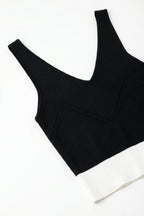 Bordure Contrast Hem Tank
