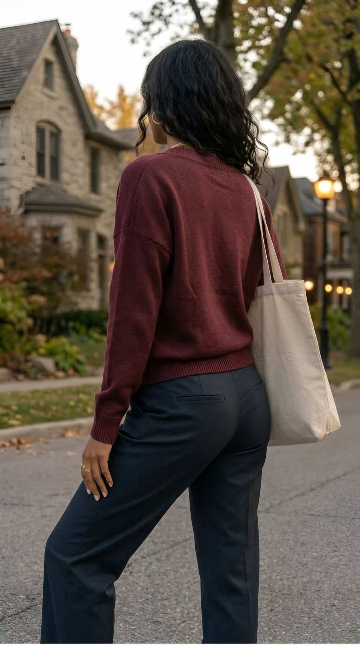 Solstice V-Neck Knit Jumper