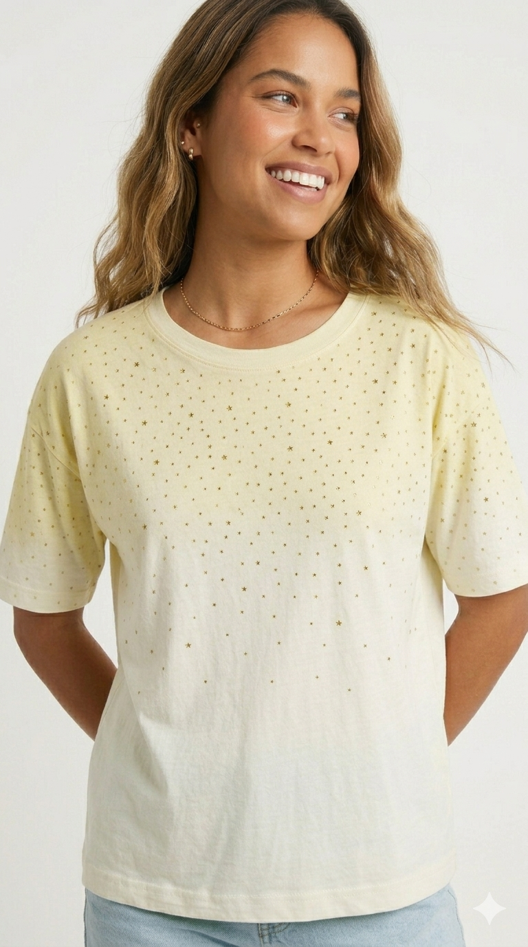 Dégradé Gradient Speckled Tee
