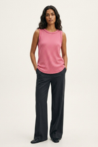 Alvéole Round Neck Waffle Tank