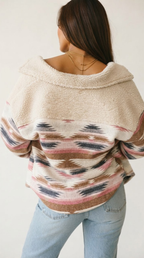 Soleil Aztec Shacket