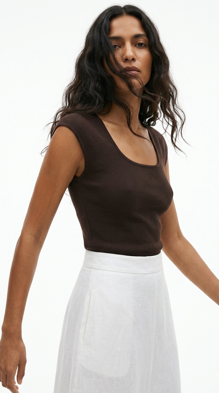 Sillon Ribbed Knit Sweater