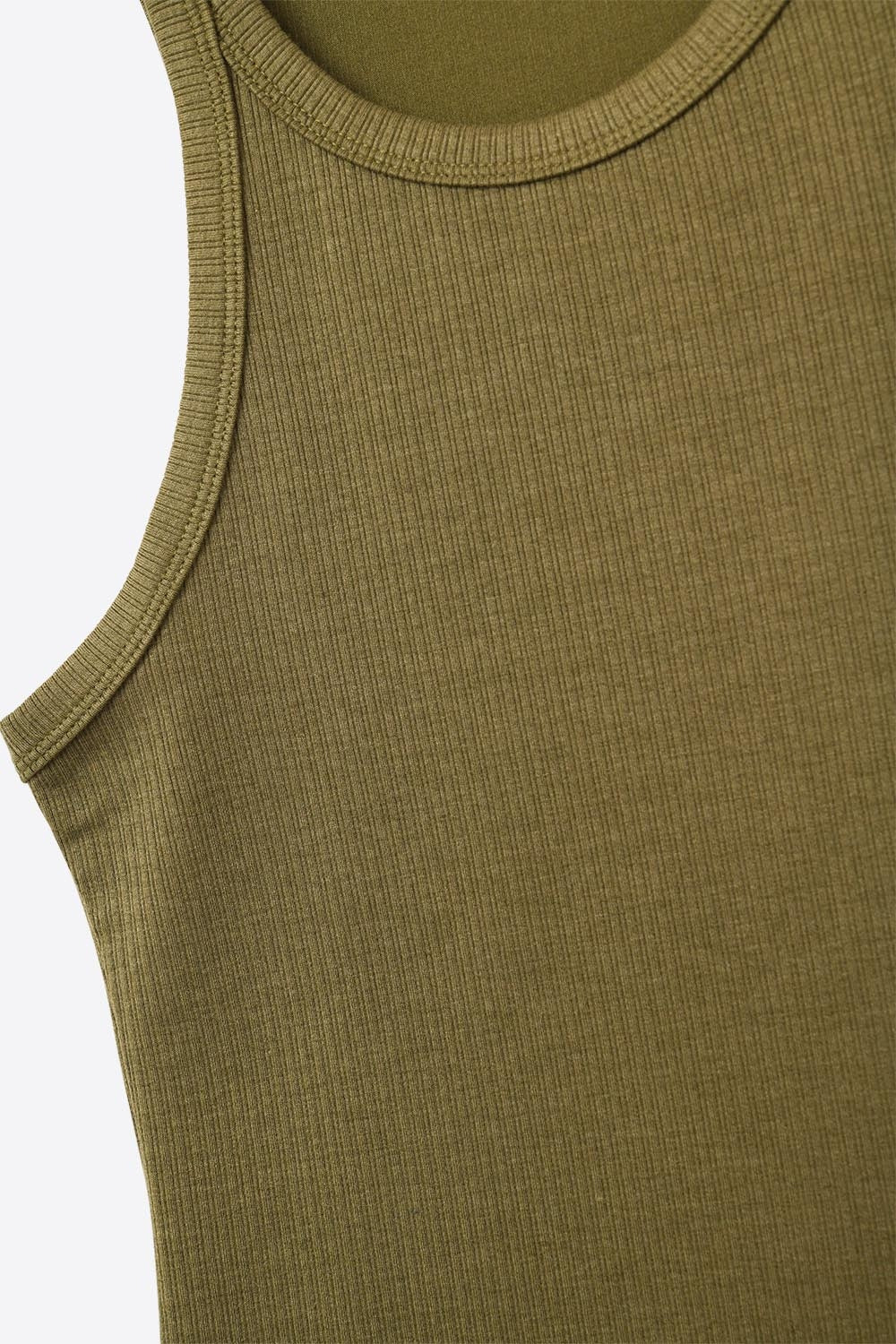 Côtelé Ribbed Racerback Tank