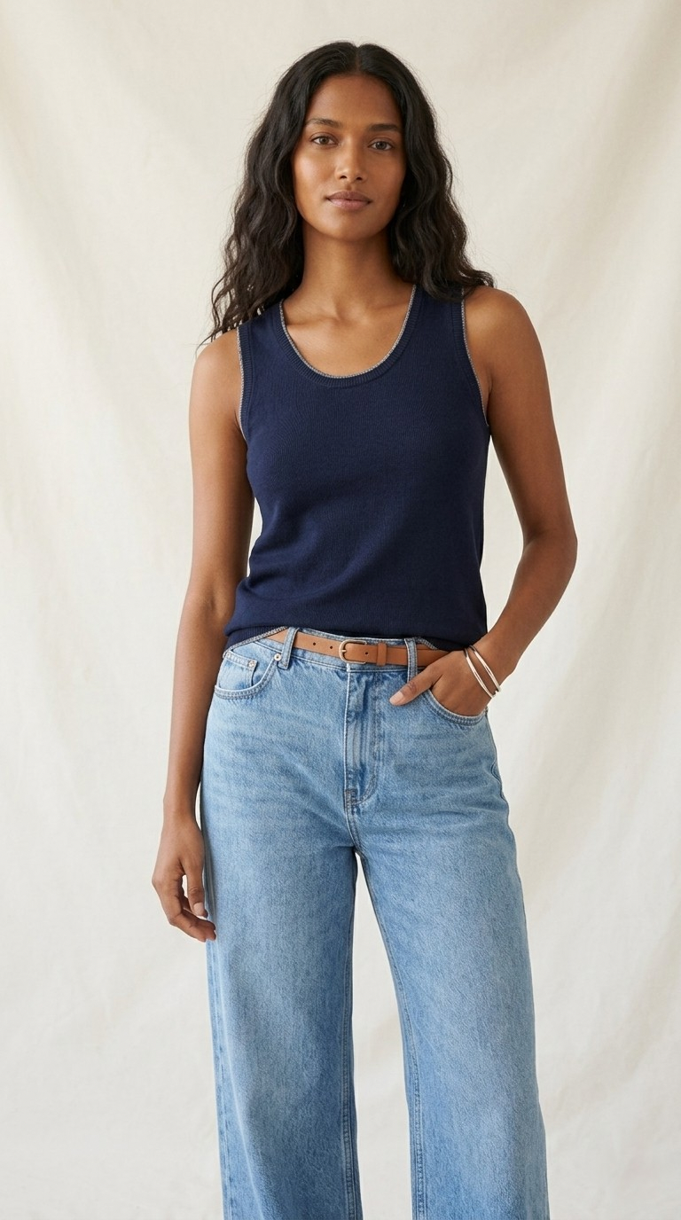Lisière Metallic Trim Tank