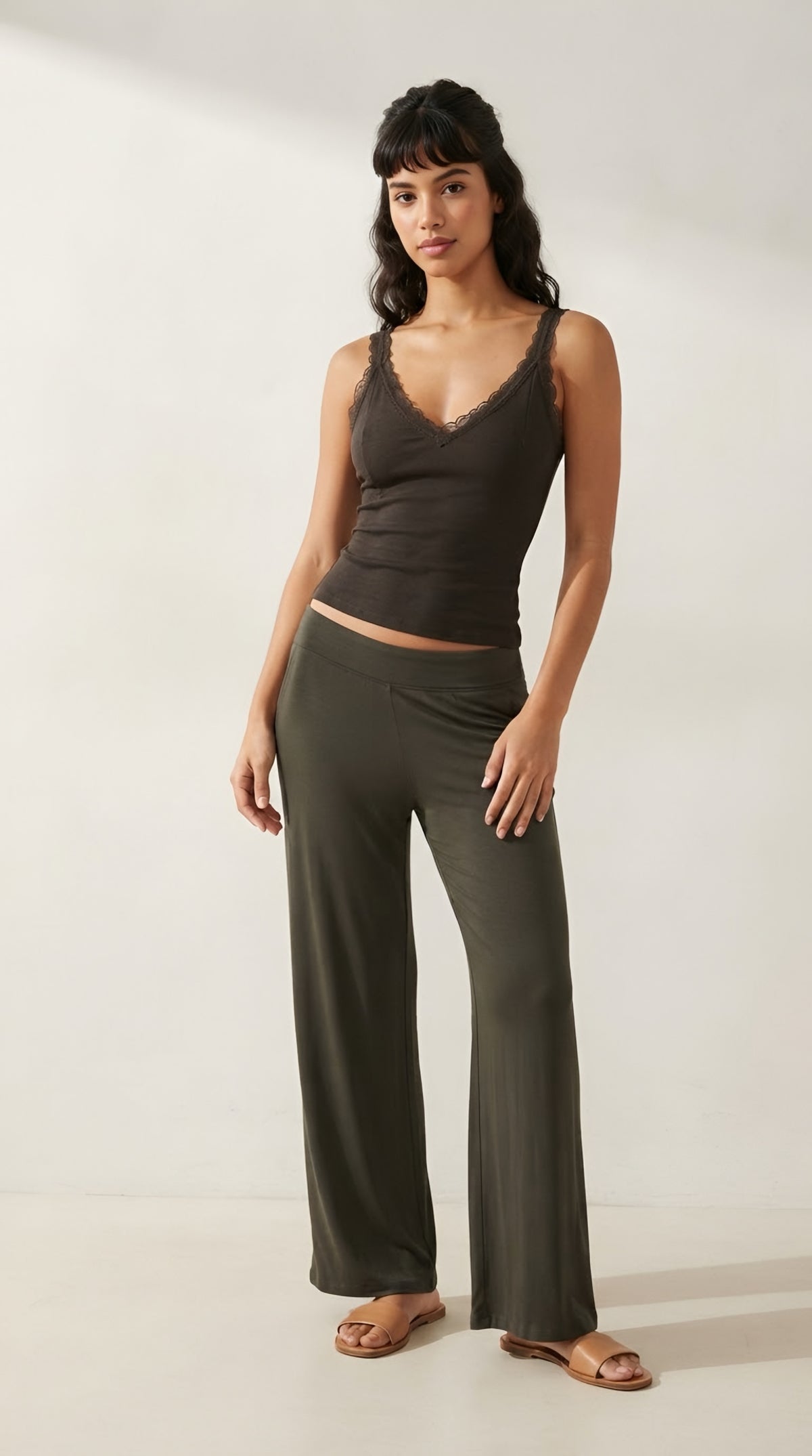 Écume Lace Trim Camisole
