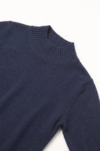 Hausse Chunky Ribbed High Collar Sweater