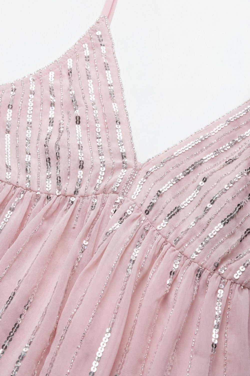 Scintilla Sequin Party Top