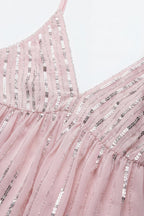 Scintilla Sequin Party Top