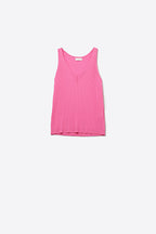 Nerveux Ribbed V-Neck Tank