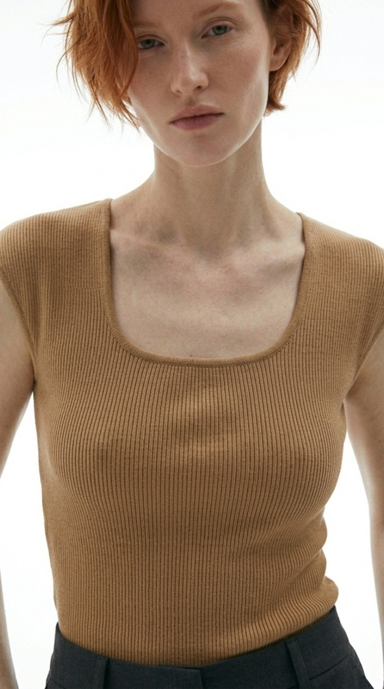 Sillon Ribbed Knit Sweater
