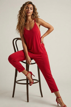 Rubis Spaghetti Strap Jumpsuit