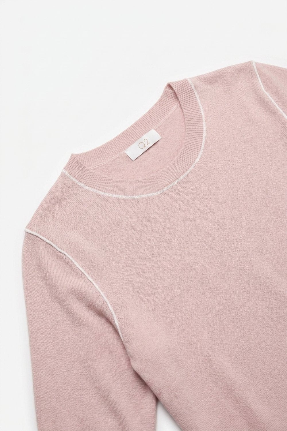 Nervuré Cap Sleeve Knit Sweater