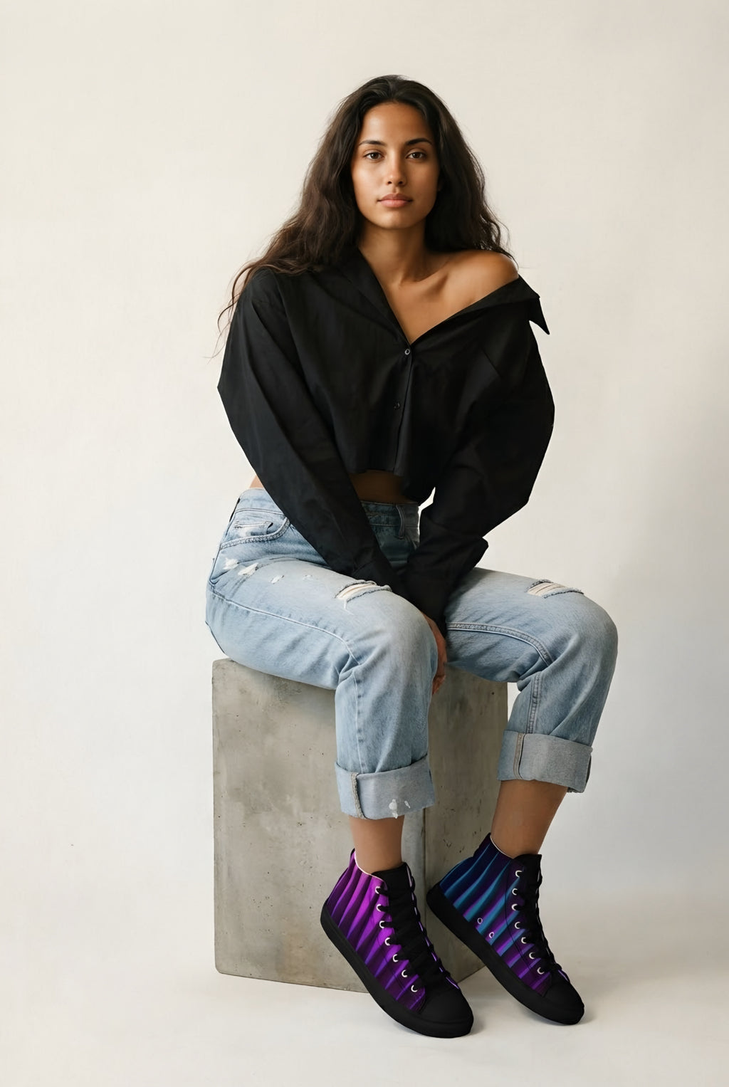 Clarté Nuit High Top