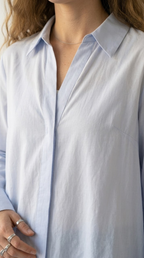 Voilure Oversized Button Blouse