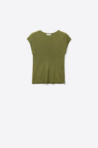 Collet Ribbed Sleeveless Sweater