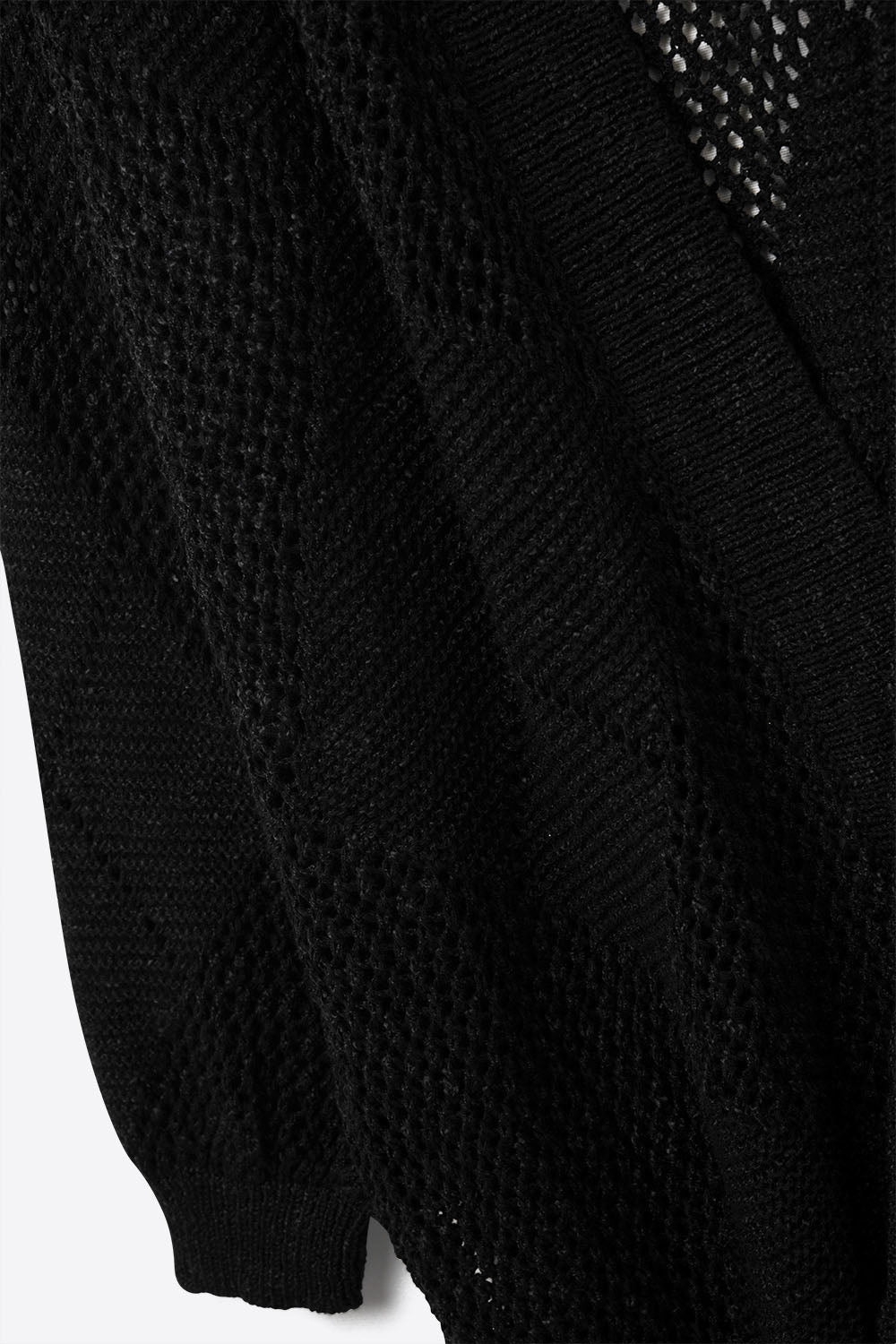 Lianne Crochet Argyle Cardigan