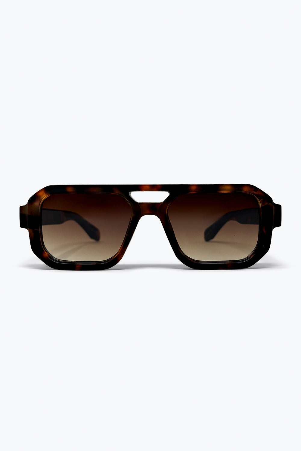 Écaille Tortoiseshell Angular Sunglasses