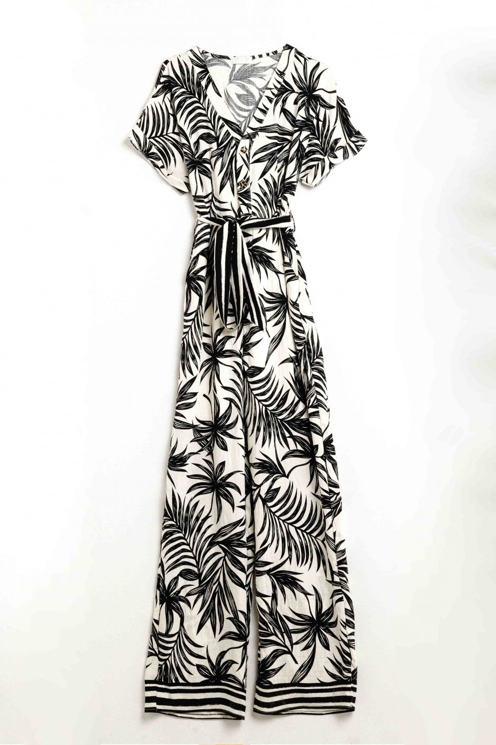 Tropique Tropical Motif Jumpsuit