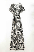 Tropique Tropical Motif Jumpsuit